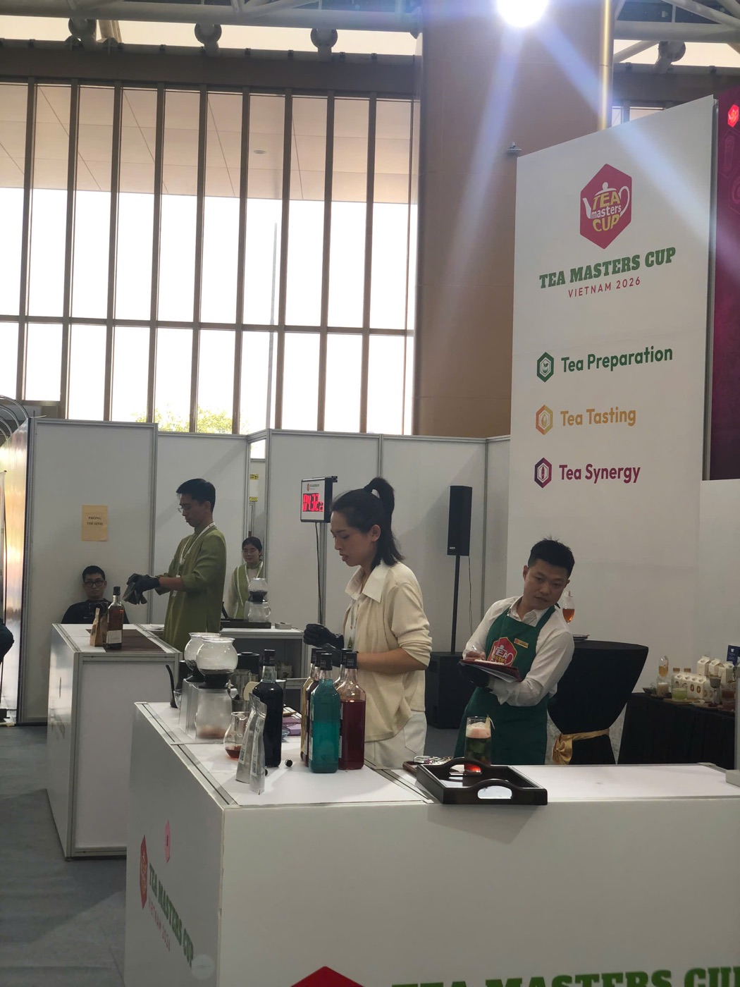 Không khí phần thi Tea Masters Cup Vietnam 2026